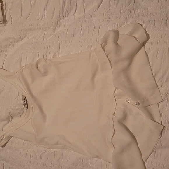 Tank top with dress shirt bottom - Picture 1 of 1